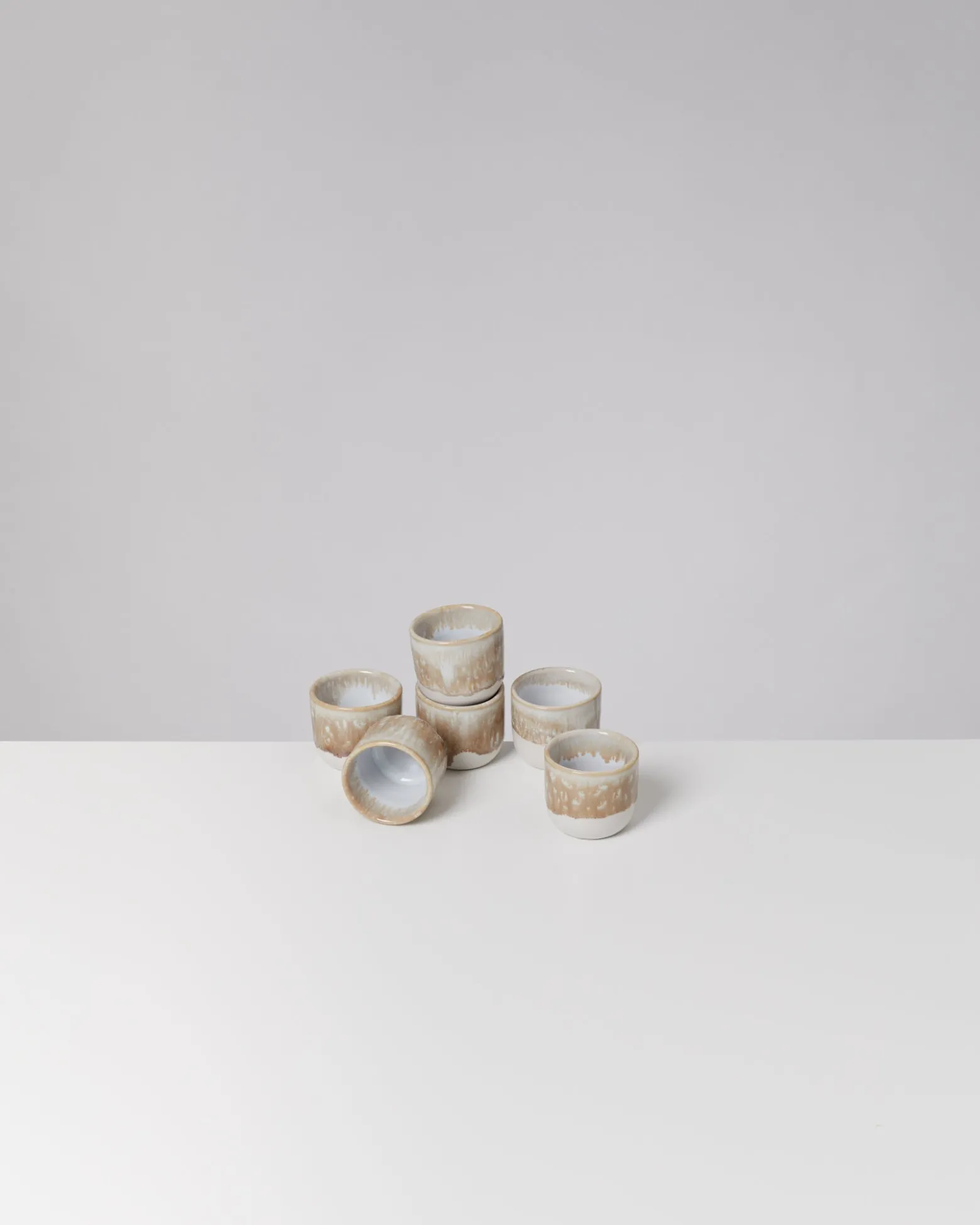 Coimbra - Set of 6 espresso cups sand