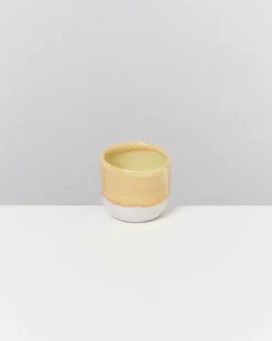 Coimbra - Set of 4 Espressocups yellow