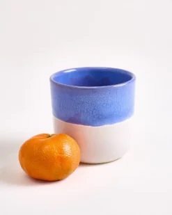 Coimbra - Set of 6 large Cups cornflower