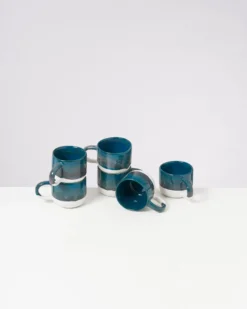 Coimbra - Small mug petrol