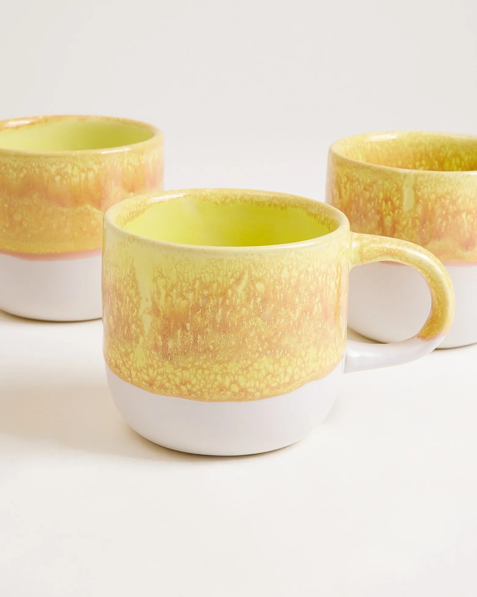 Coimbra Tasse groß gelb 6er-Set