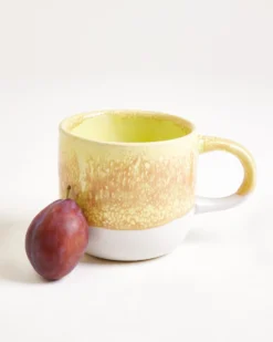 Coimbra Tasse groß gelb 6er-Set