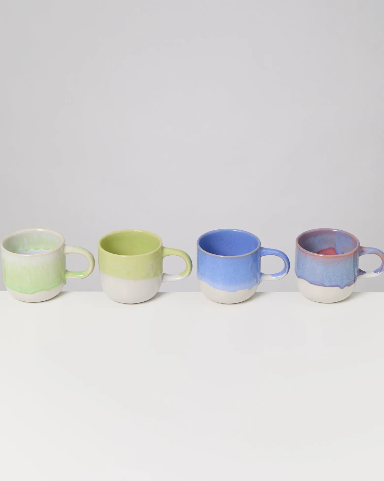 Coimbra Tasse groß Vibrant Glow mix 4er-Set