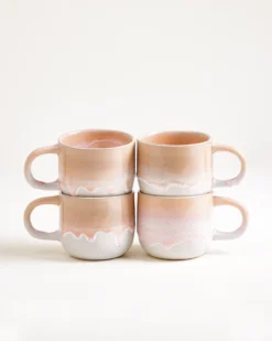 Coimbra Tasse klein apricot 4er-Set