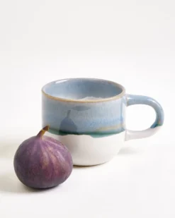 Coimbra Tasse klein graublau 4er-Set