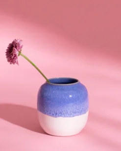 Coimbra - Vase M cornflower