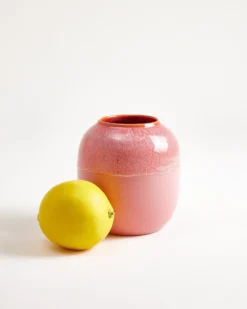 Coimbra Vase M pink rosa