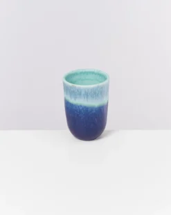 Copa Alto Becher groß türkis dunkelblau 6er-Set