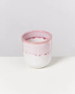 Copa Alto Becher klein rosa weiß 4er-Set