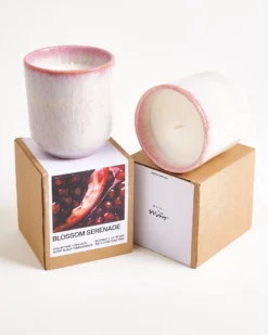 Copa Alto - Scented candle Blossom Serenade pink