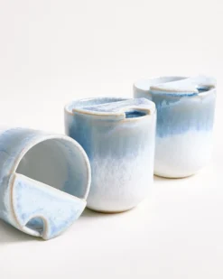Copa Alto small cup light blue white To-Go