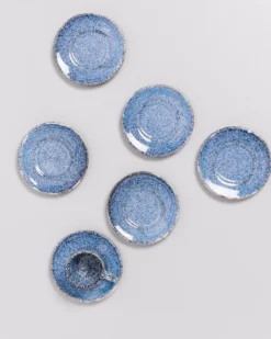 Cordoama - Espresso saucer blue speckled