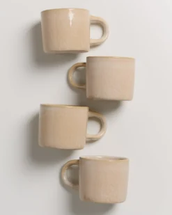 Cordoama Espressotasse classic sand 4er-Set