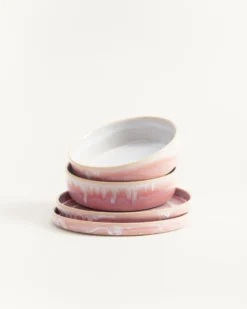 Cordoama Frühstücks-Set rosé 4-teilig