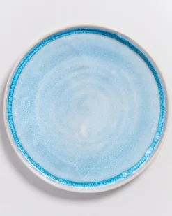 Cordoama Geschirr-Set aqua 24-teilig