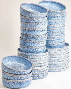 Cordoama Geschirr-Set blau 40-teilig