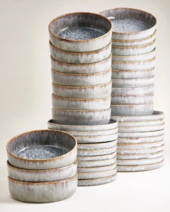Cordoama Geschirr-Set grau 40-teilig