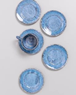 Cordoama - Saucer blue speckled