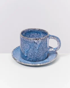 Cordoama - Saucer blue speckled