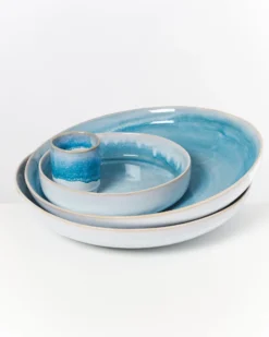Cordoama Servierschale groß classic aqua