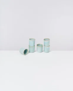 Cordoama - Set of 6 espresso cups mint