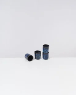 Cordoama - Set of 4 Espressocups darkblue