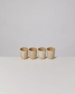 Cordoama - Set of 4 espresso cups sand