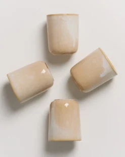 Cordoama - Set of 4 espresso cups sand
