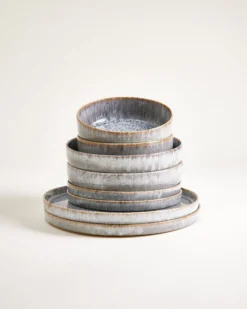 Cordoama - Tableware set gray 8 pieces