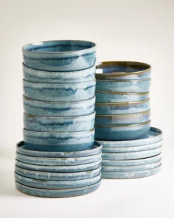 Cordoama - Tableware set green-blue 24 pieces
