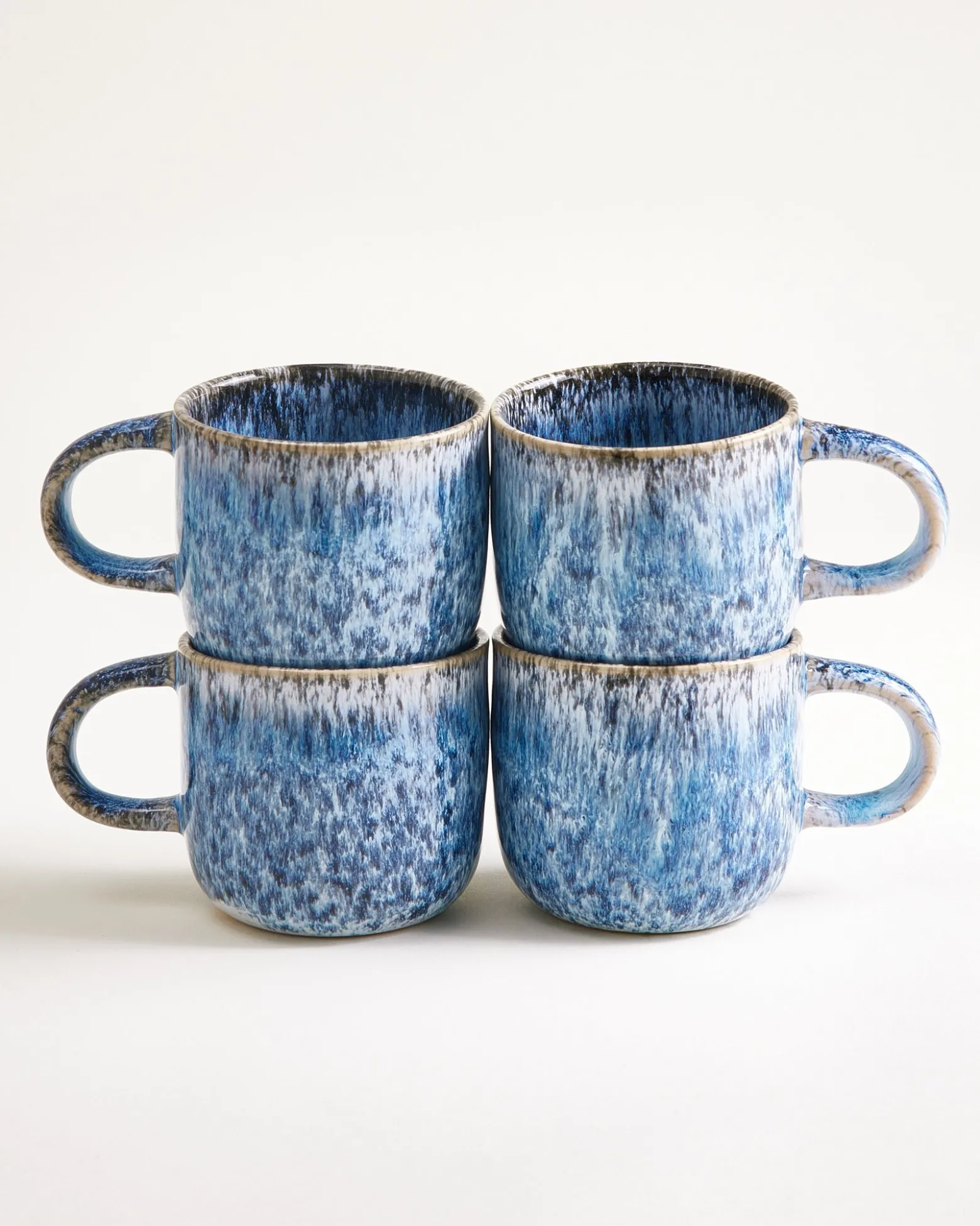 Cordoama Tasse groß blau 4er-Set