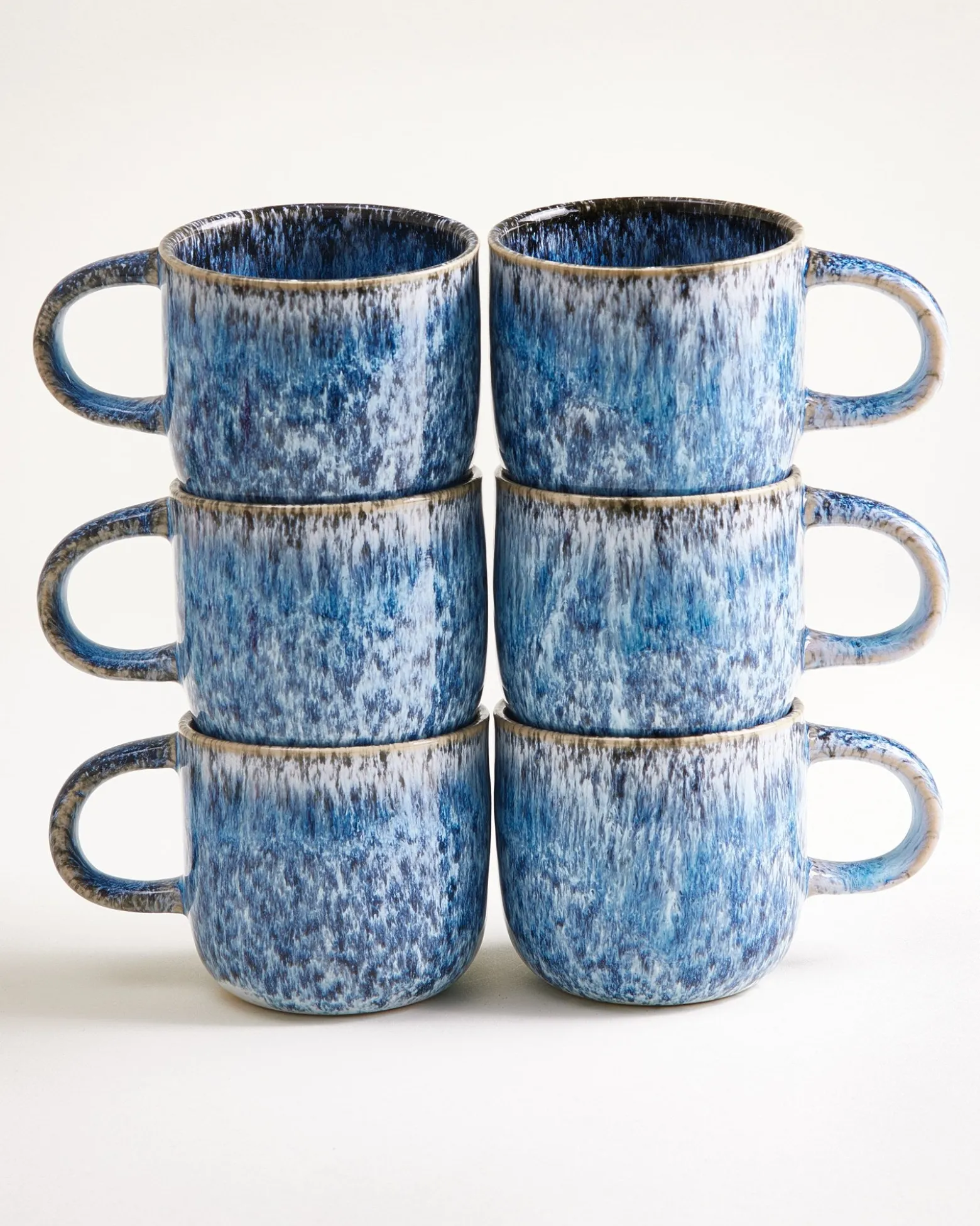 Cordoama Tasse groß blau 6er-Set