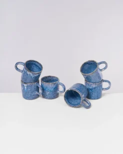 Cordoama Tasse groß classic blau 6er-Set