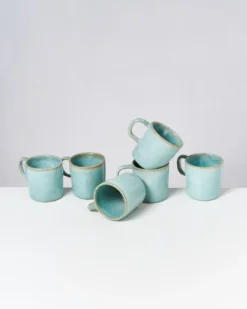 Cordoama Tasse groß classic mint 6er-Set