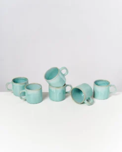 Cordoama Tasse klein classic mint 6er-Set