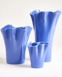 Duna - Vase M cornflower
