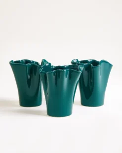 Duna vase S dark green