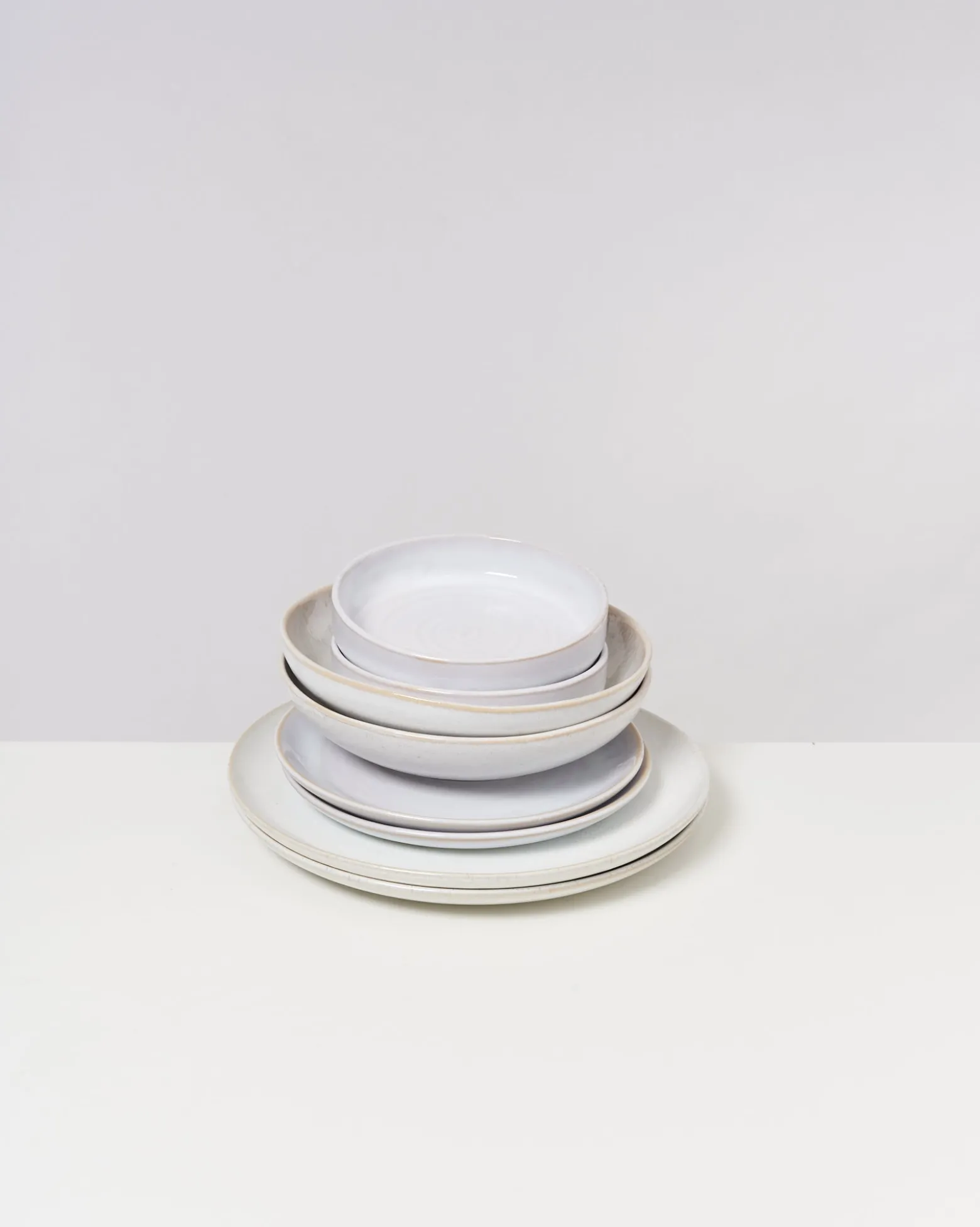 Geschirr-Set All white weiß 8-teilig