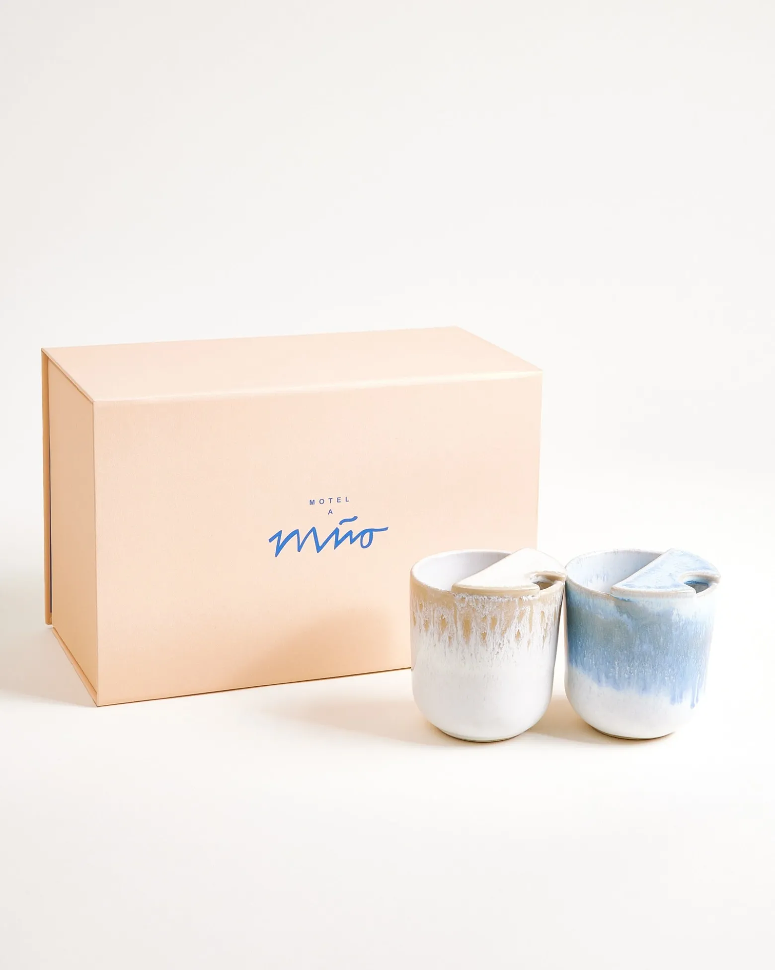 Gift Set Copa Alto Small To-Go cups light blue sand 3 pieces