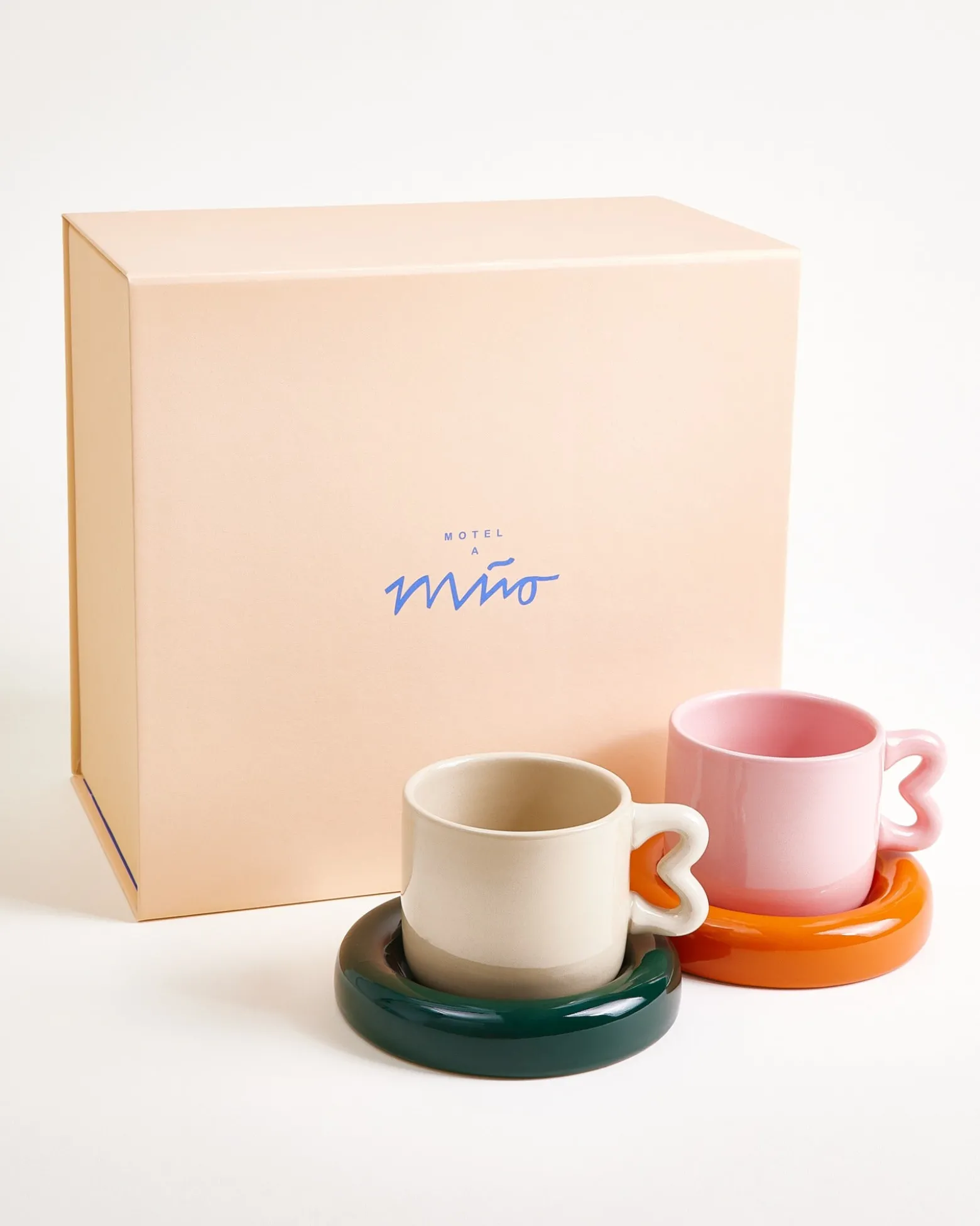 Gift set - Seia mugs with heart