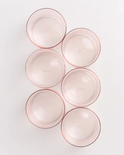 Joia Glas groß bubble rosé 6er-Set