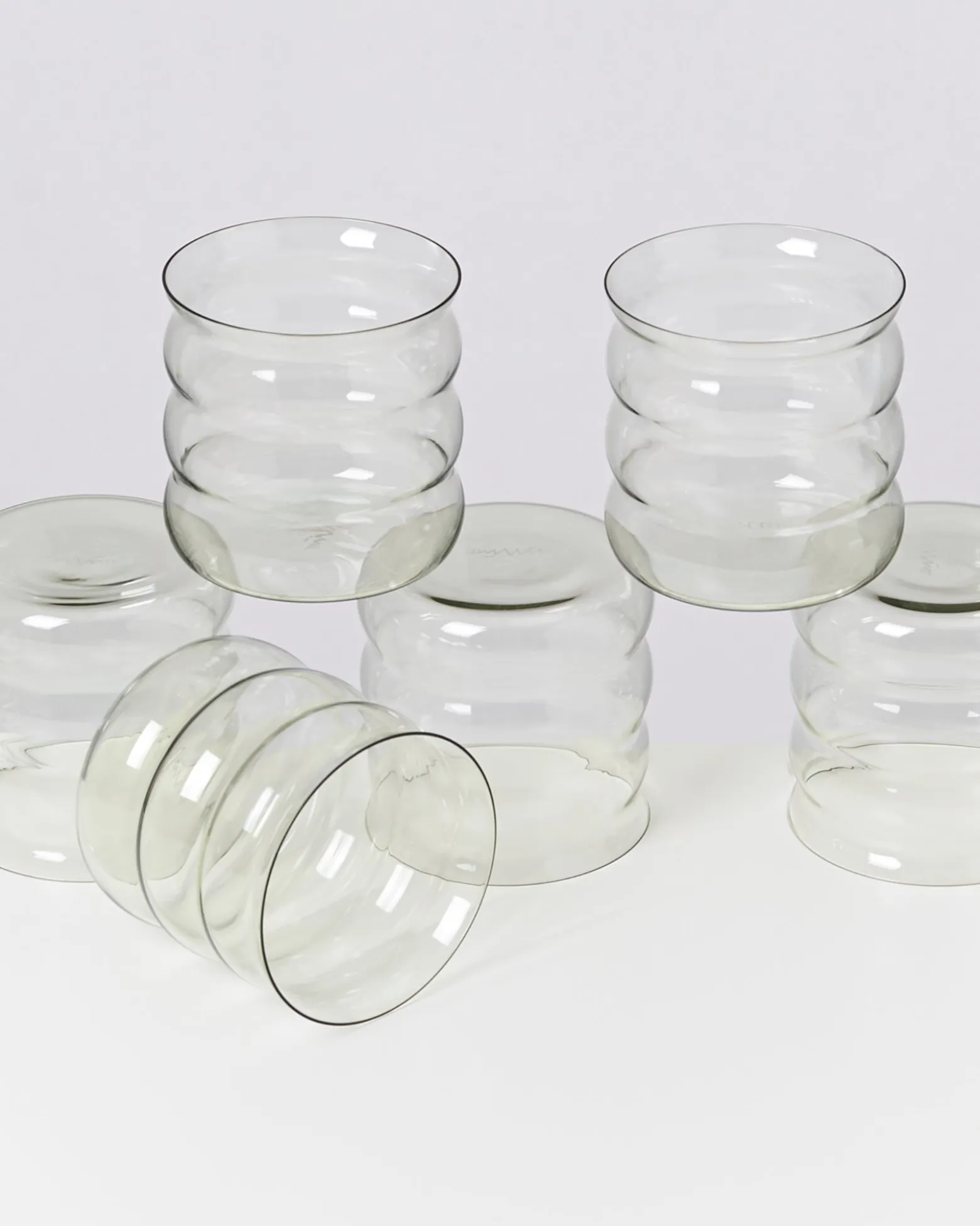 Joia Glas groß bubble smaragd