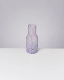Joia Glaskaraffe drops blau lila