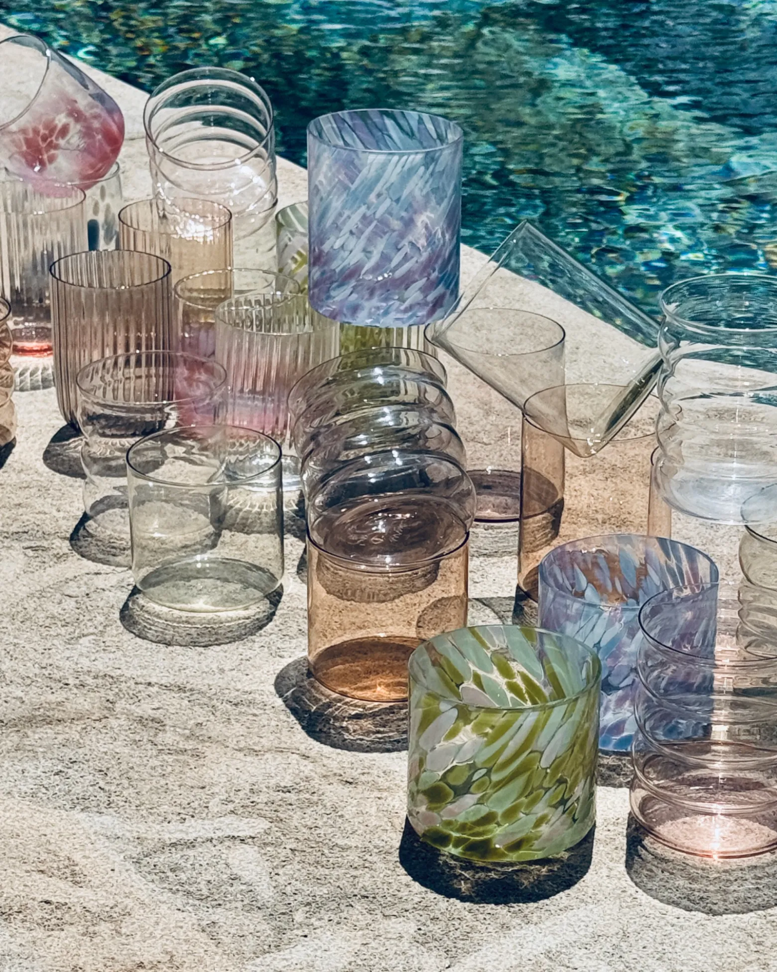 Joia - Glas small emerald