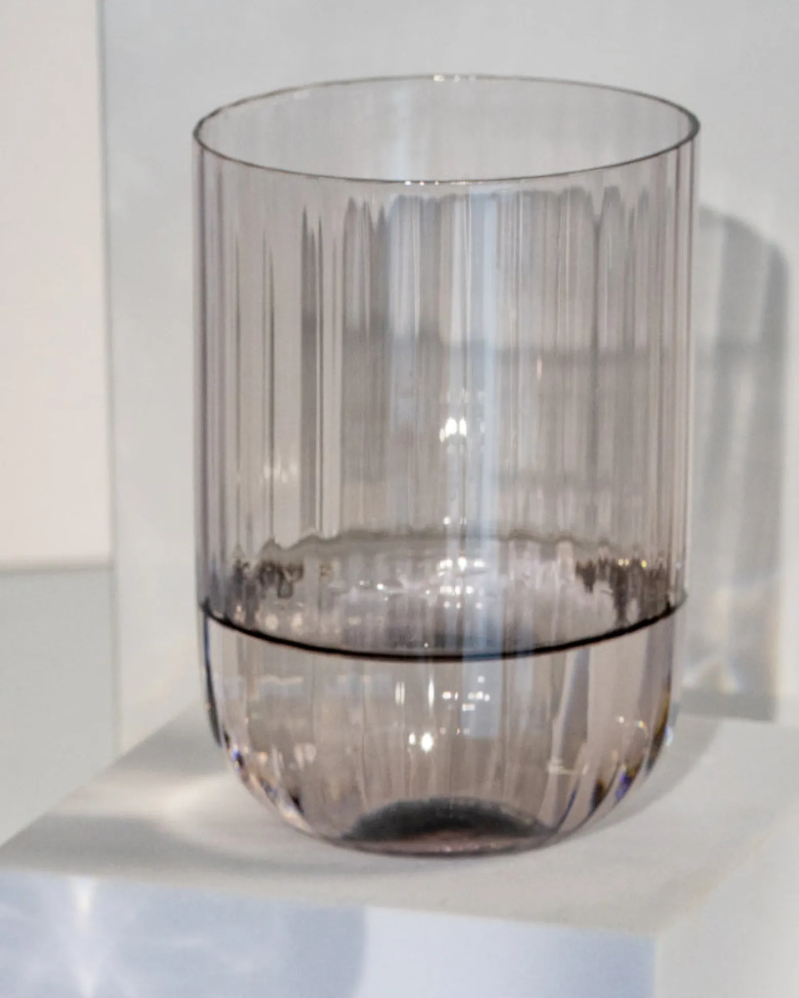 Joia - Glass riffled amethiste