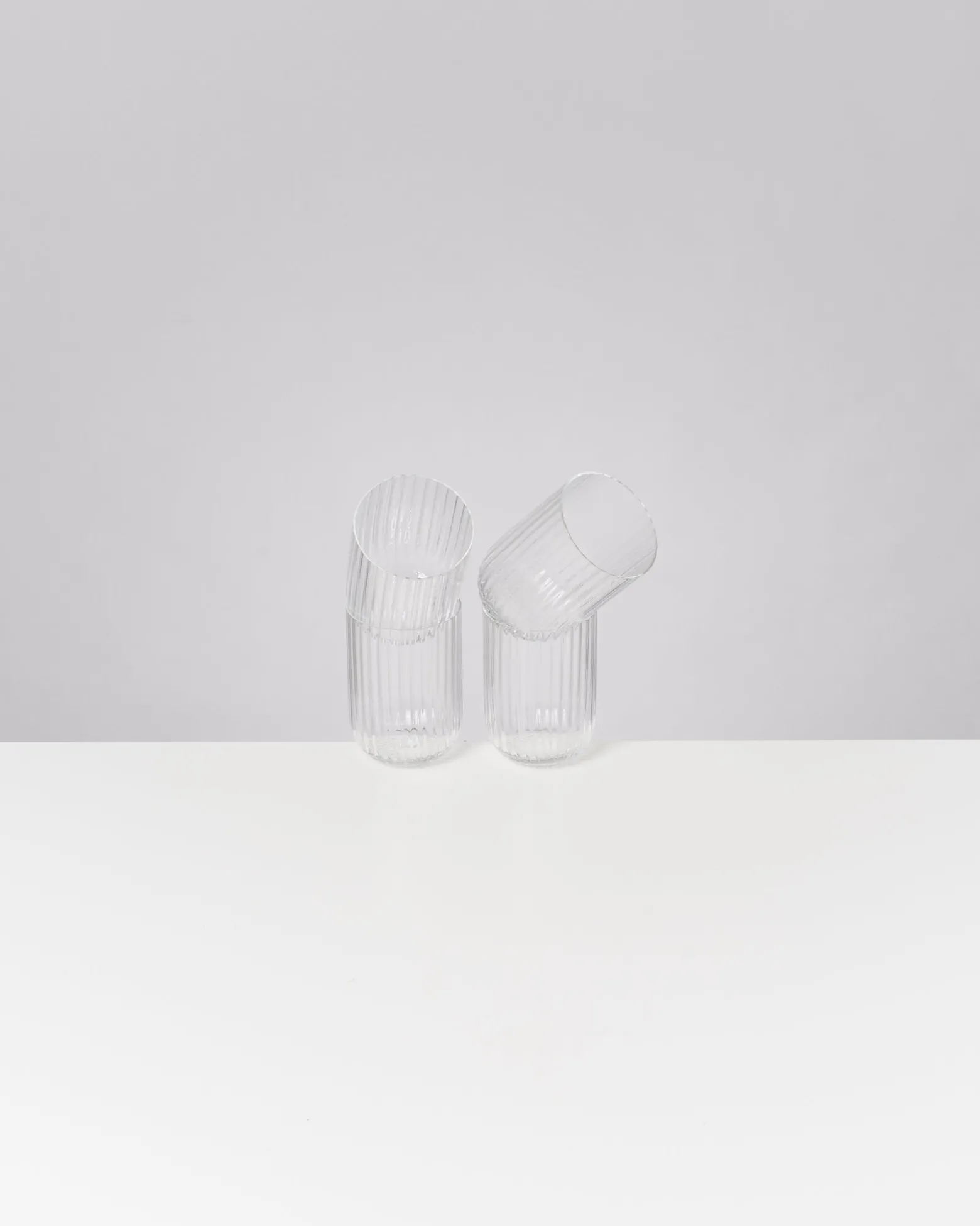 Joia - Glass riffled classic
