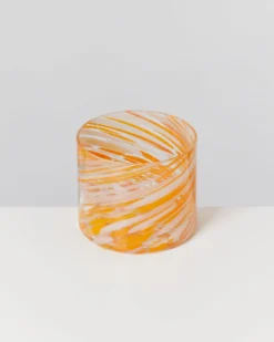 Joia - Glass small drops orange
