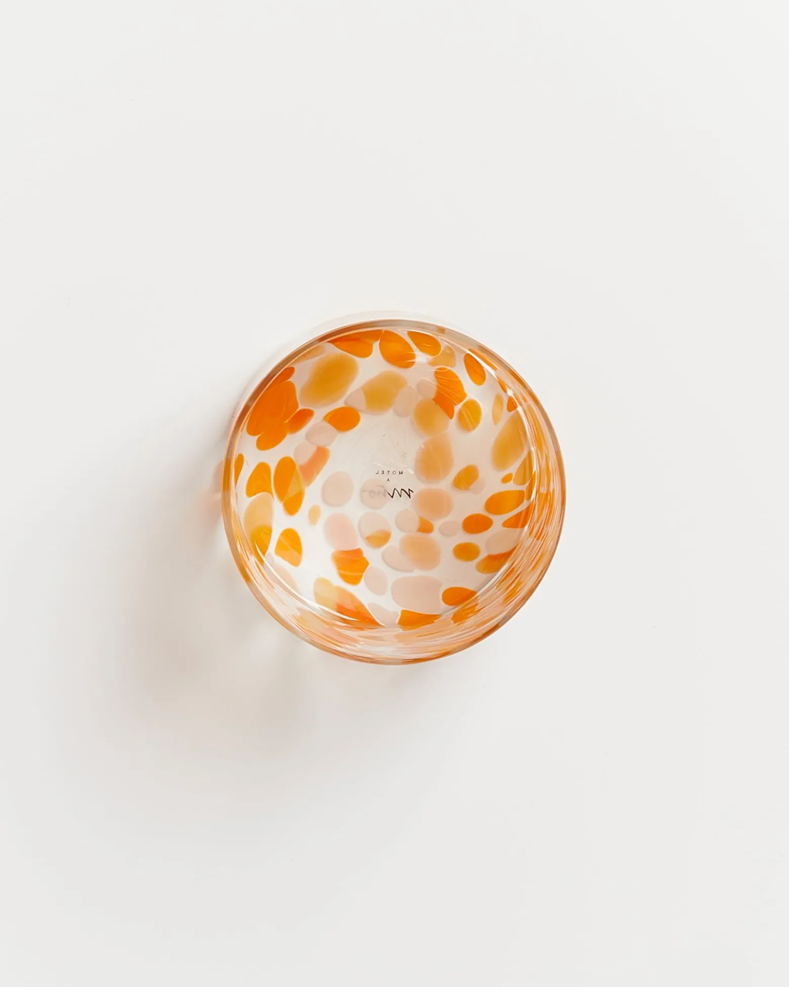 Joia - Glass small drops orange