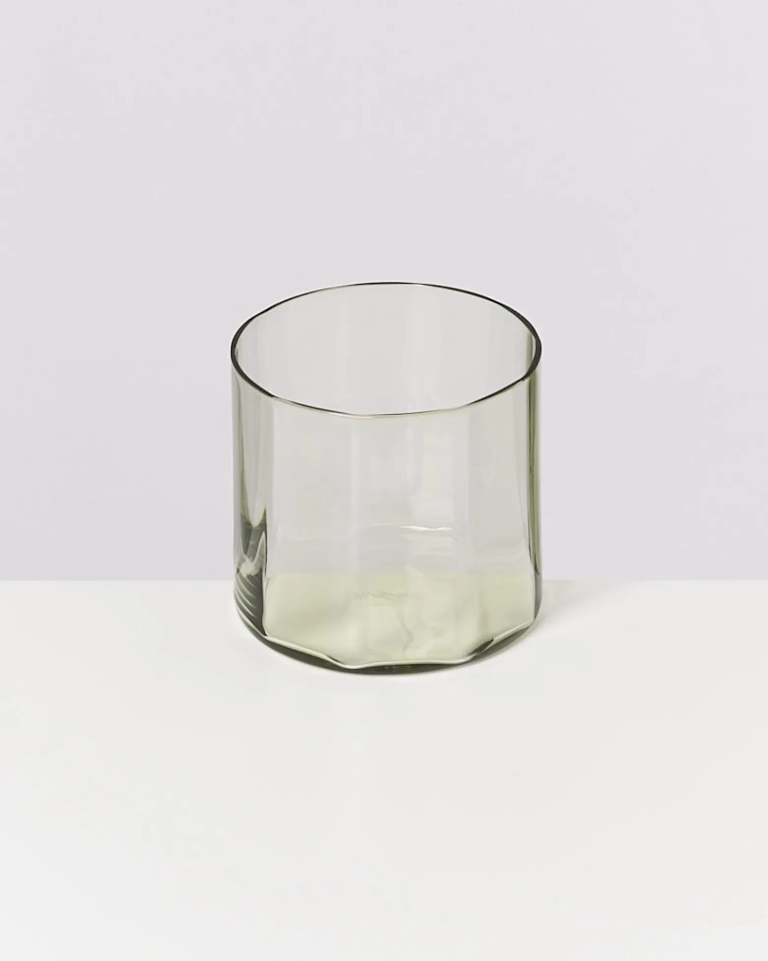 Joia - Glass small flower emerald