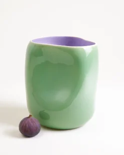 João vase L sage purple